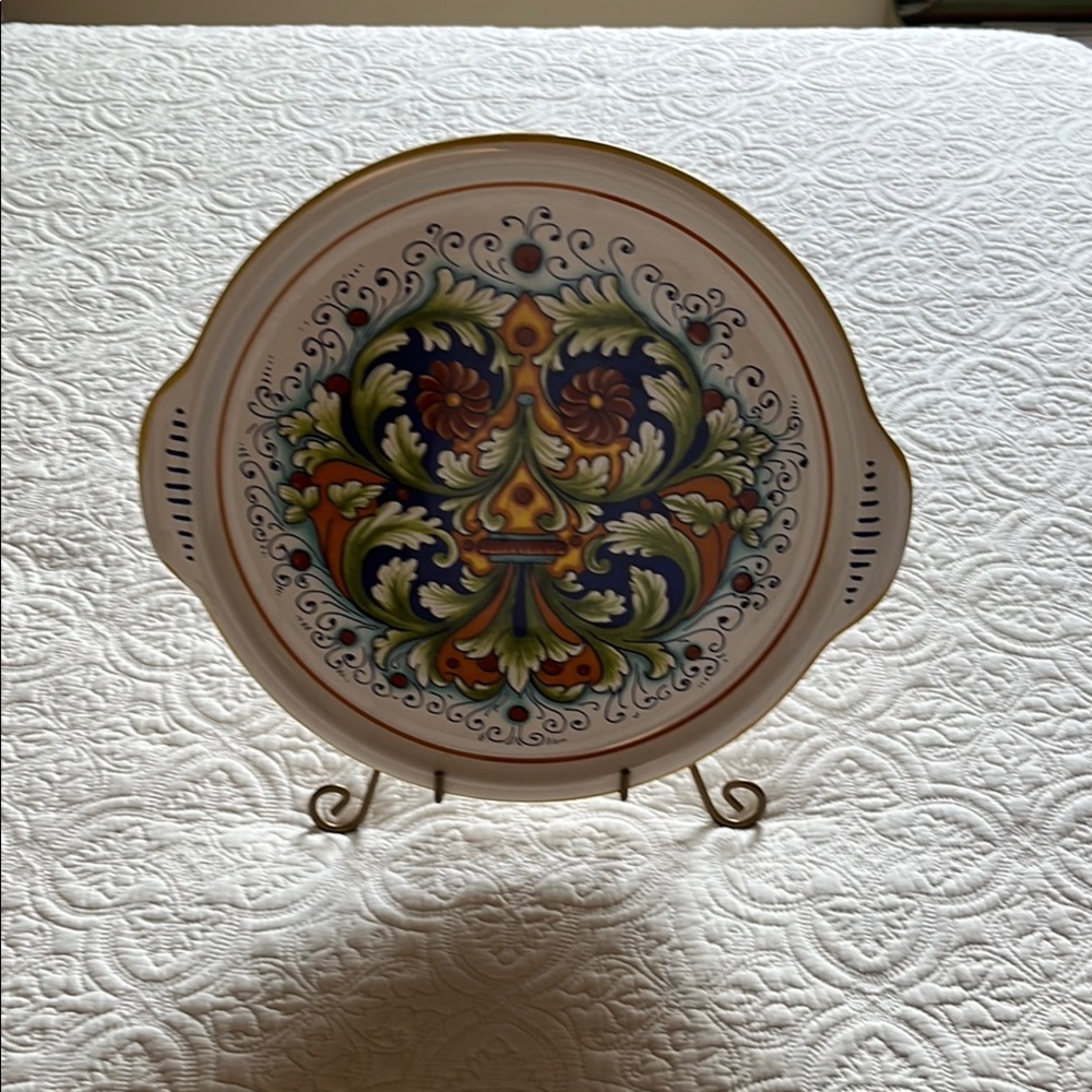 Colorful Decorative Ceramic Plate